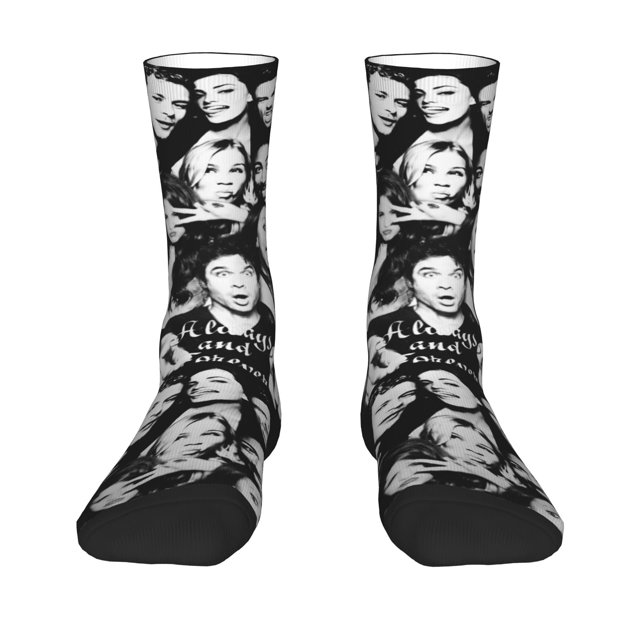 Dress Sock Men - Chaussettes personnalisées The Vampire Diaries pour