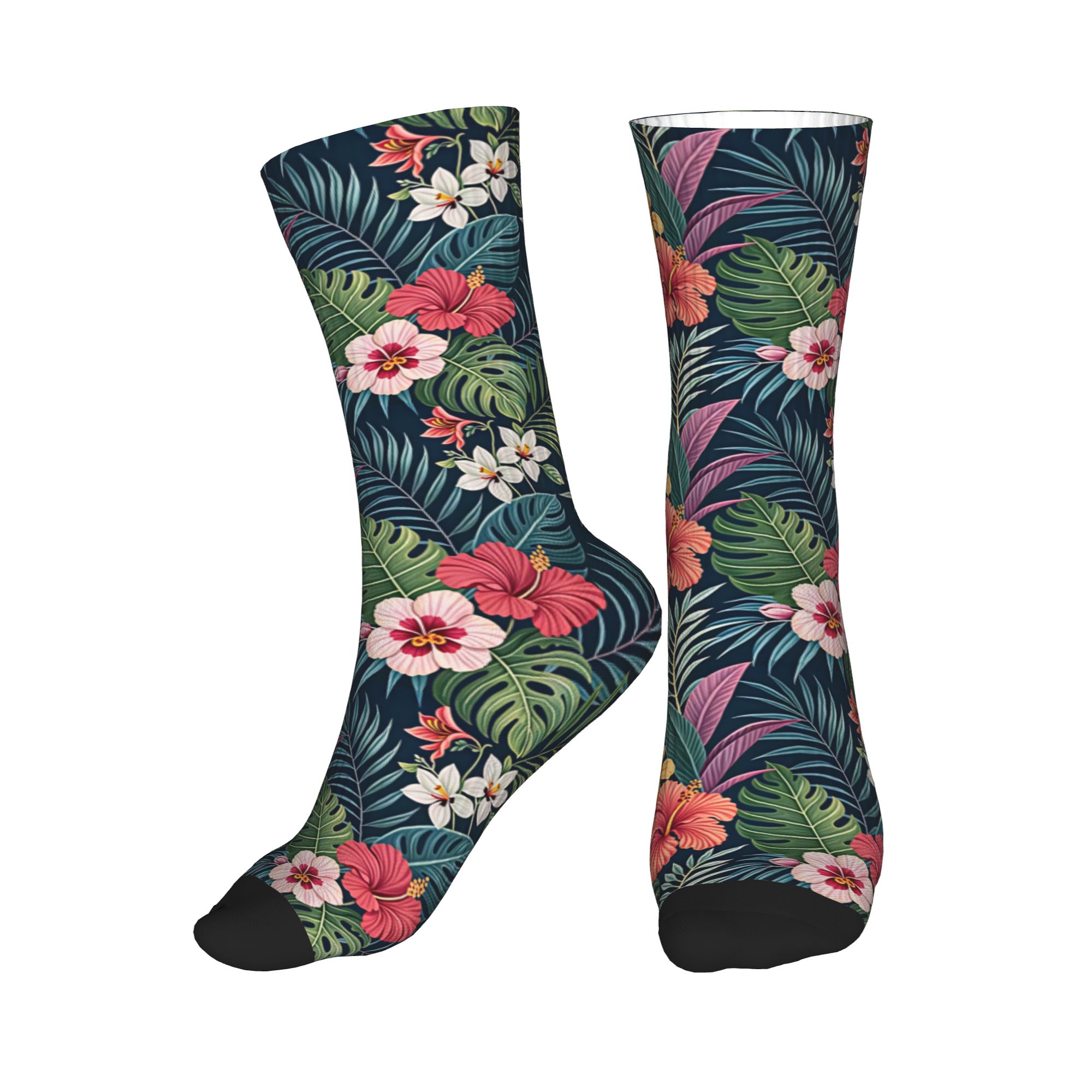 Dress Sock Men - Chaussettes Hawaïennes Amusantes pour Hommes à