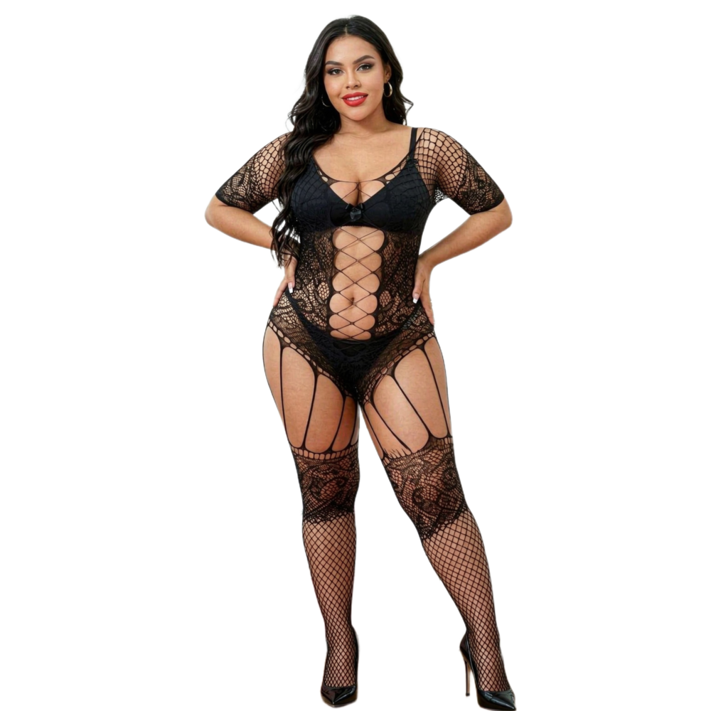 Fishnet Stocking Women - Nouveaux bodysuits et collants moulants grande