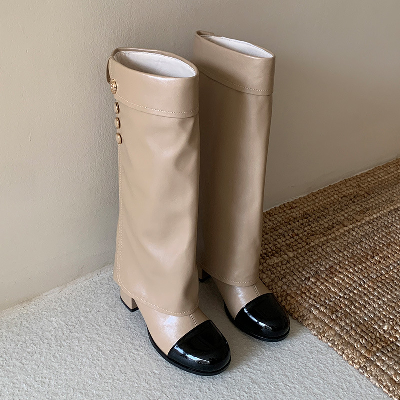 Petites bottes de chevalier pa - Knee High Sock Women avis et prix